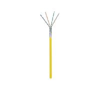 Goobay Matassa F/UTP Cavo Cat.5E CCA 100m Flessibile Giallo