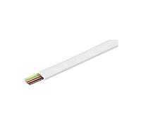 Goobay 93305 Cavo Piatto Telefonico 100m Bobina, AWG 28, CCA, Alluminio Rivestit