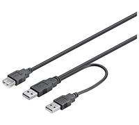 AK 670X2-1 - Cavo USB 2.0, 2 connettori maschio A a connettore femmina A