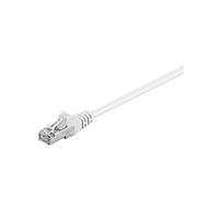 Goobay 93499 CAT 5e Cavo Patch di Rete F/UTP, Bianco, 50m Lunghezza