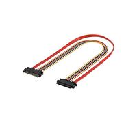 Goobay Prolunga cavo SATA AK SATA V50 0,5 m dati e alimentazione (93871)