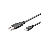 Cavo Di Connessione Micro Usb 2.0 B Mt. 06 Schermato Nero