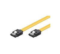 Goobay Cavo dati S-ATA 95023 - 6 Gbit per HDD/SSD - Spina SATA tipo L - 70 cm Giallo