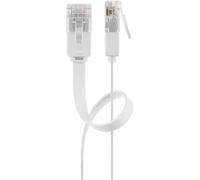 PATCH-C6SB 2WS - Cavo patch piatto, 2m cat. 6, bianco