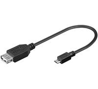 GOOBAY 95193 - Cavo USB 2.0, da connettore micro B a presa A, 0,2 m.