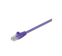 Goobay 95222 CAT 5e Cavo Patch di Rete U/UTP, Viola, 10m Lunghezza