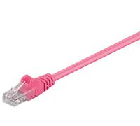 Goobay 95226 CAT 5e Cavo Patch di Rete U/UTP, Magenta, 2m Lunghezza