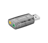 Goobay 95451 Scheda Audio USB 2.0, con Virtual 5.1 Channel Soundtrack