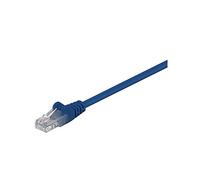 Goobay 95554 CAT 5e Cavo Patch di Rete U/UTP, Blu, 1.5m Lunghezza