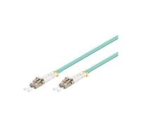 Goobay 95755 Cavo in Fibra Ottica, Multimode (OM3) Aqua, Turchese, 10 m Lunghezza del Cavo
