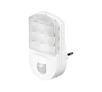 GB 96500 - Luce notturna a LED, 1,1 W, quadrata, bianca, con rilevatore di
