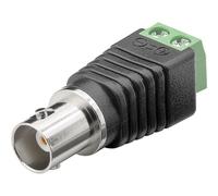 Goobay Adattatore Terminal Block 2-pin a BNC femmina