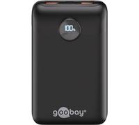 GOOBAY 65869 - Powerbank, Li-Po, 20000 mAh, 1x USB-A, 1x USB-C, nero