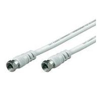 Goobay BKF 250 cavo coassiale 2,5 m Bianco (goobay antennekabel - RF - 2.5 m) NEW