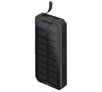 Goobay Caricabatterie a Ricarica Solare Rapida 20.000 mAh USB-C™ PD QC3.0