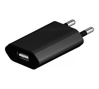 Goobay Caricatore USB 1A 5W Compatto Spina Europea Nero