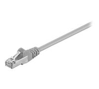 goobay 50148 CAT 5e Cavo di collegamento, SF/UTP, Grigio, 7,5 m Lunghezza del cavo