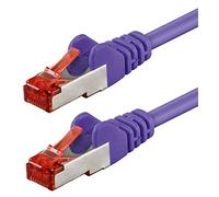 Goobay Cat 6-300 SSTP PIMF 3.0m Porpora 3m Cavo di Rete