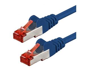 Goobay CAT 6-500 SSTP PIMF Blue 5m cavo di rete