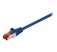 Goobay Cat 6 PatchCavoS/FTP PiMF Blau Cavo Rete SFTP 0,5 m Rj-45 95462