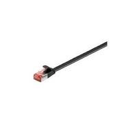 Goobay 94235 CAT 6 Cavo Piatto Patch, U/FTP, Nero, 5m Lunghezza