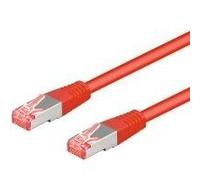 goobay CAT 6a SFTP, PiMF 1m Patchkabel RÃ¸d NEW