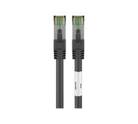 Goobay Cat 8.1 Patchkabel S/FTP PiMF black Cavo Rete SFTP 5 m Rj-45 66724