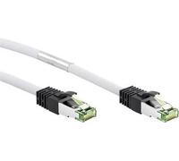 Goobay 55125 Cavo patch CAT 8.1 S/FTP (PiMF) bianco - LSZH privo di alogeni rame AWG 24