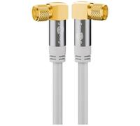 GOOBAY 70483 - Cavo di collegamento antenna (F) (135 dB tipo) 4x schermato, 2,0