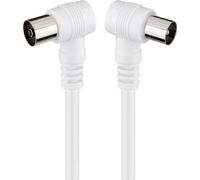 Goobay Cavo Antenna TV M/F 1,5 mt angolato 90°