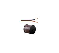 GOOBAY 15024 - Cavo per altoparlanti 2 x 2,5 mm², 100 m rosso/nero CCA