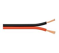 Goobay Cavo Audio per diffusori acustici Rosso/Nero 0,75 mm² matassa 100mt