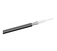 cavo coassiale rg-58 50 ohm doppia schermatura sottile 5mm nero 100 mt