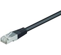 Goobay 68661 CAT 5e Cavo Patch, Rete F/UTP, Nero, 30m Length