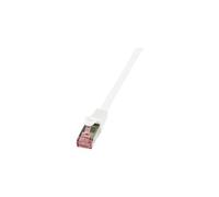 Goobay Cavo di Rete Patch Piatto in Rame Cat.6 UTP 0,5m Bianco