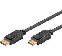 goobay Cavo DisplayPort 1.4 8K@60Hz (4320p) e 4K @120Hz / cavo di collegamento 32.4 Gbit DP 1.4 per monitor di gioco portatile scheda grafica UHD/1M / 64797