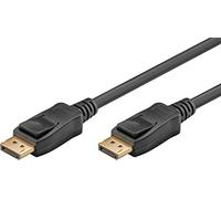 goobay Cavo DisplayPort 2.1 8k @ 60Hz / DP compatibile con PC da gioco, laptop, PS5 / schermato e placcato oro / 3m / 74762