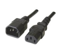 GOOBAY Cavo prolunga VDE C13 F a C14 M 5 m nero