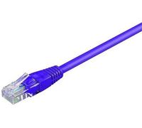goobay CAVO RETE UTP CAT. 6 NON SCHERMATO MT. 0,25 VIOLA
