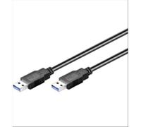 Goobay Cavo USB 3.0 A maschio/A maschio 3,0 m Nero