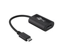 Goobay da USB-C a Displayport. Adattatore. Nero. 0,2 m - Nouvo