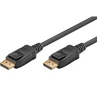 goobay DisplayPort Cable 2.x / 40 Gbit/s, Rame, Ultra High 8K Resolution, 1m, DP Cable for Gaming & Home Entertainment, UHBR10, High Data Rate, Supporto HDR, 80668