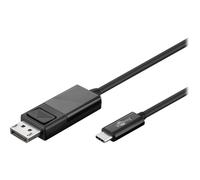 Goobay 79295 Cavo Adattatore USB-C- DisplayPort, 4k60Hz, Nero, 1.20 m Lunghezza del Cavo