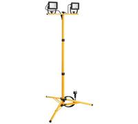 GB 57845 - Lampada da lavoro a LED con treppiede, 2x20 W, nero/giallo, IP65