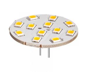 Goobay Faretto Led a Disco 12LED SMD G4 5050 2W 230lm Bianco Caldo, Classe E