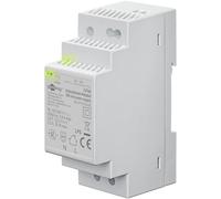goobay Hutschienen - Alimentatore di rete compatto da 12 V, per trasformatore di campanello, sistemi di sorveglianza e accesso, apertura porta, facile montaggio su guida DIN, alimentatore da 12, 74764