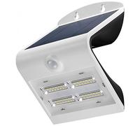 Goobay Lampada LED Solare a Muro 3,2W IP65 Sensore di Movimento Bianco
