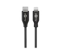 Goobay Lightning USB-C Lade- und Synchronisationskabel Cavo 39428