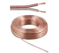 Goobay LSK 2x0,75 - 25m cavo audio trasparente - Nouvo