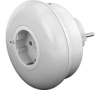 Goobay Luce Notturna a 3 LED Plug-In con Sensore Crepuscolare Bianco Freddo